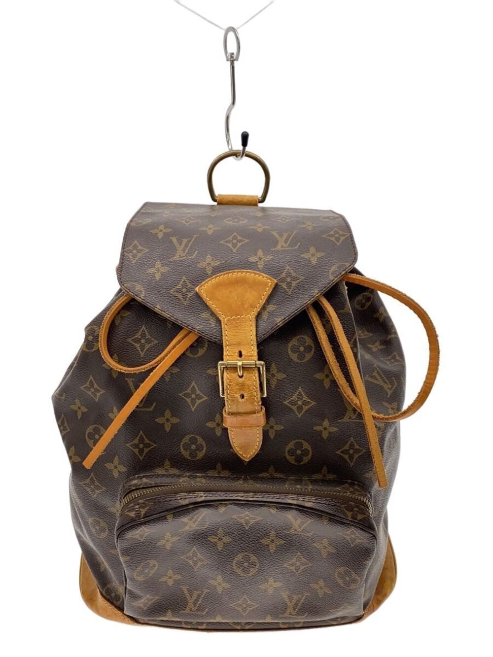 LOUIS VUITTON Montsouris Backpack Monogram Canvas Brown